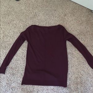 Off the shoulder sweater